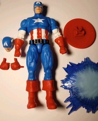 Marvel Legends MvC Gamerverse Captain America (Retro Video Game)