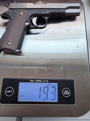 1:2 scale Metal Army Gen 2 Colt 1911 Shell Eject Toy Mini Guns GMB hybrid sexy