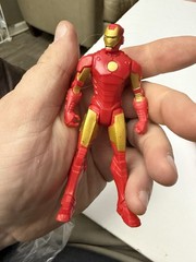 Marvel Iron Man Action Figures Lot of 3 Hasbro 2013/2023 Red Gold 4” Toys
