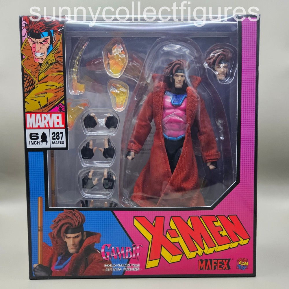 MAFEX Gambit (Comic Variant Ver.) 287 X-Men Medicom NEW – US Seller