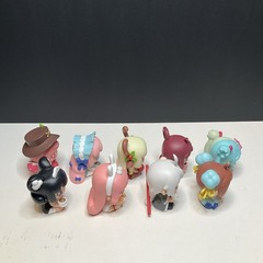 MiniToys Mini Toys Tea Time Series Figure Lot of 9 Multiple Series Blind Boxes