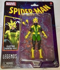 Marvel Legends Spider-Man Retro Electro (Francine Frye) 6” Figure NEW Sealed
