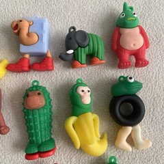 Italian Brainrot Meme Toy Lot 14 Figures Chimpanzini Bananini Lirili Larila