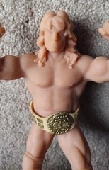 The Ultimate Warrior LJN Style 8 inch Xox Custom Figure Solid Rubber with Belt