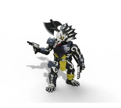Triax Skiver Night Lands Deco Boss Fight Studio Saurozoic Warriors Dinosaur Toy