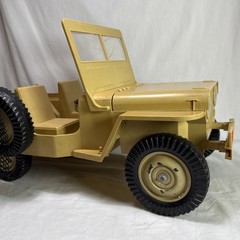 VINTAGE 1967 HASBRO G.I. JOE DESERT PATROL ATTACK JEEP Gun Tripod Incomplete