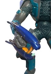 HALO JOYRIDE BLUE/TEAL ELITE ACTION FIGURE W/ WEAPON BLUE VIDEO GAMES TOYS