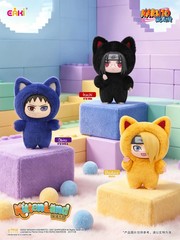 TOP TOY EAKI Naruto Kitten Land Series Plush Keychains Blind Box