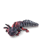 Lot 4 Articulated Axolotl Toy 6″ – 3D Printed Salamander Fidget Flex Desk Pet
