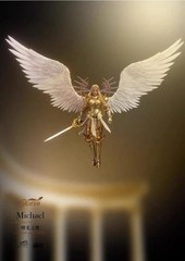 Lucifer Michael Wings Of Dawn Archangel 1/12 Action Figure Ver. A Gold LXF2311A