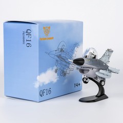 NG Fortune Leopard Q-version Model F-16AM Fighter Jet Aircraft Model