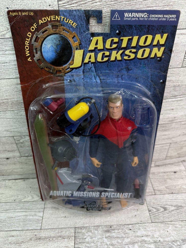 Playing Mantis Action Jackson Aquatic Missions Specialist 2000 10″ Action Figure