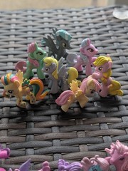 My Little Pony Mini Figure Lot Blind Bag Ponies & Ponyville Mixed Lot Of 16 Toys