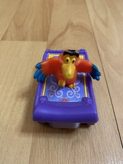 RARE 2004 Iago Magic Carpet 3″ McDonald’s EUROPE Action Figure Disney Aladdin