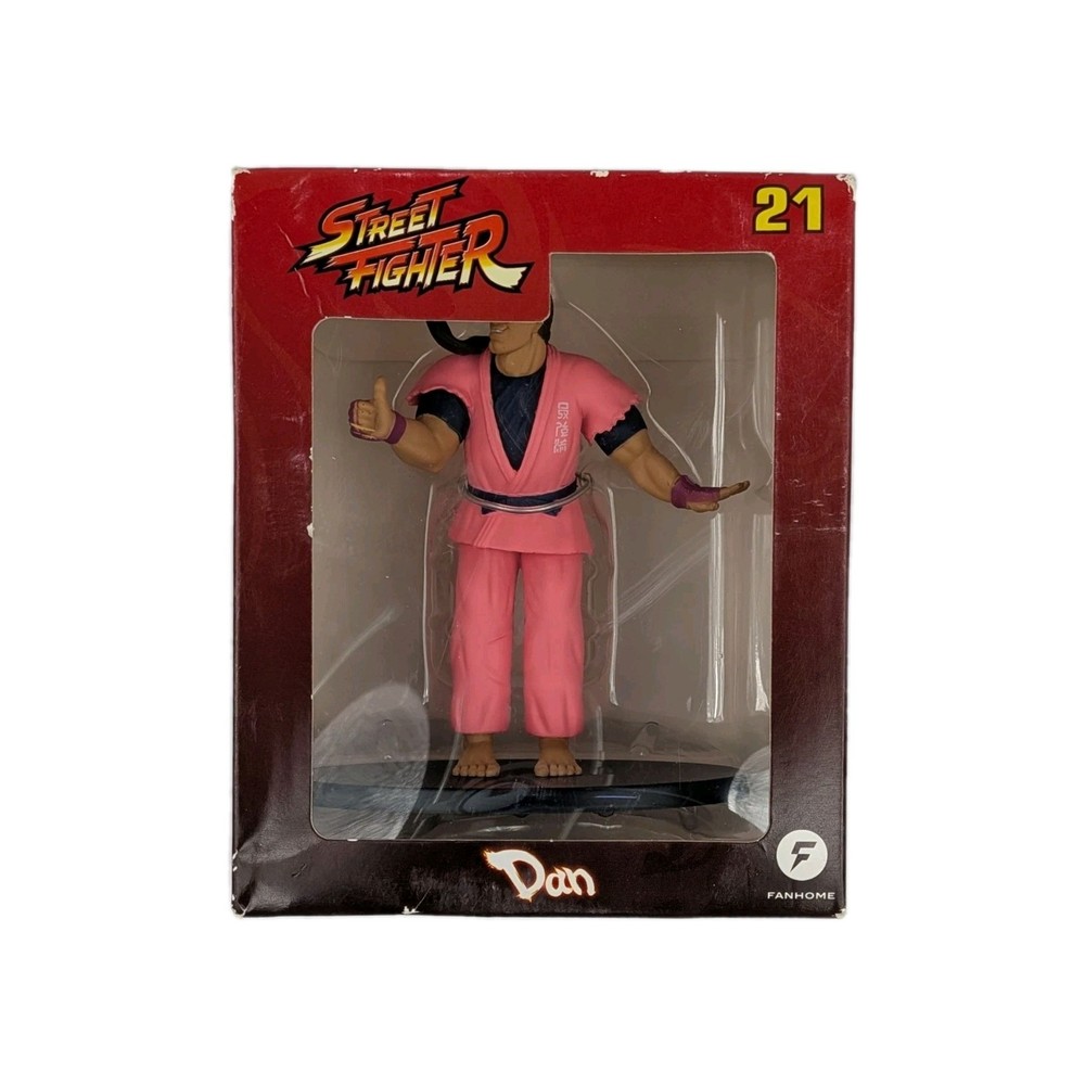 Fanhome Street Fighter Dan Figure #21 Capcom Sealed New 101