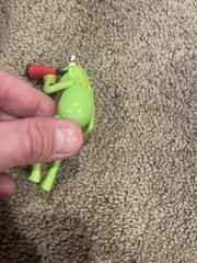 Kermit the Frog Action Figure from the Muppets Take Hollywood