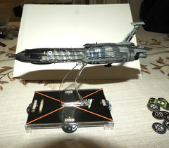 Star Wars Armada Invisible Hand 100% Complete – No Box used foam storage