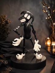 Cartoon Dog Trevor Henderson Articulated Monster 3D printed