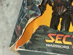 Vintage 1984 Coleco SECTAURS Warriors of Symbion SKITO and TOXCID action figure