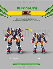Miniforce Dinoid Warrior REX KAISER EX Transformer Robot 25cm Rexkaiser 2026