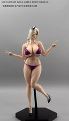 PawPaw Doll DK001A 1/6 Female Action Figure Body Powder White No Head InStock