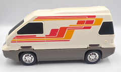 Vintage Kenner M.A.S.K. Slingshot 1986 Van w/ Ace Riker Figure Mask Not Complete