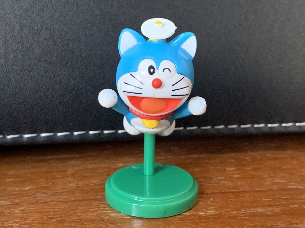Doraemon Figure 2” w/ Stand Cat Ears Animal Planet Movie Furuta Choco Egg F/S!