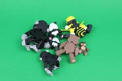 Wildlife Figures – Articulated Decor in Multi-Color PLA – 3D Printed