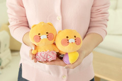 Kakao Friends Choonsik Soft Plush Doll Keyring Keychain Pajama Potato Bag Charm