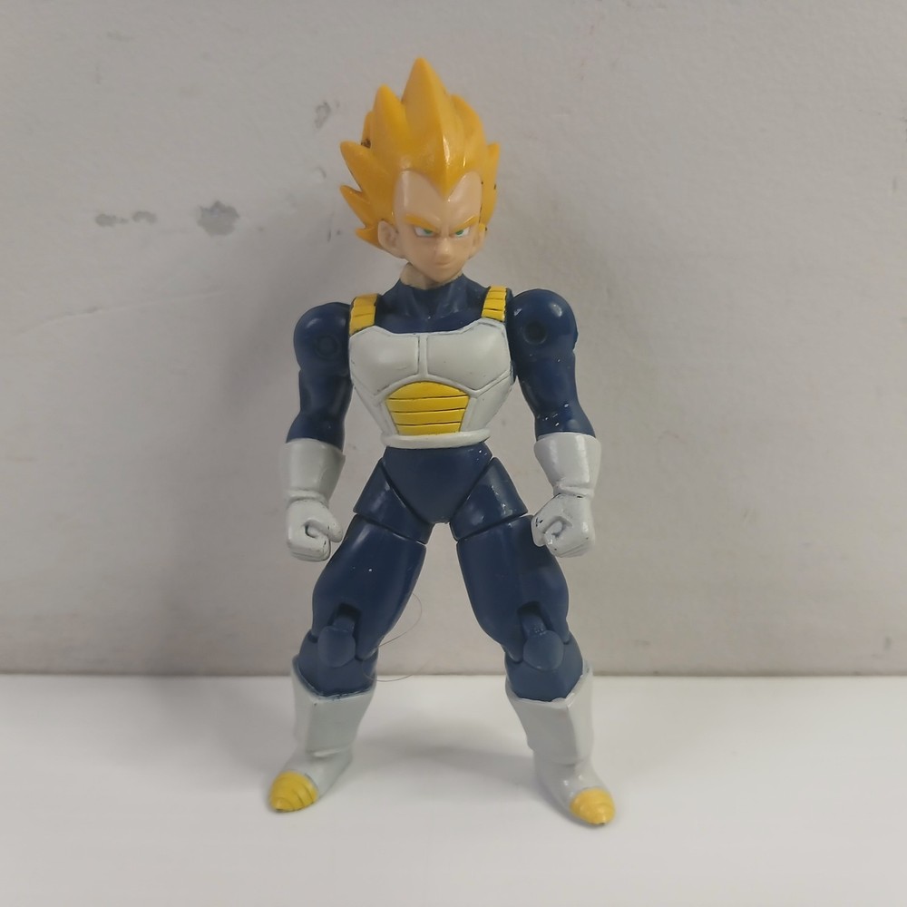 Dragon Ball Z Super Saiyan Vegeta Action Figure Bandai 2008 DBZ Anime Collectibl