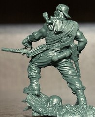 PLASTIC PLATOON US Marines Aliens Toy soldiers 1:32 Special set