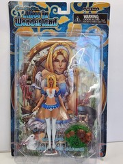 Grimm Fairy Tales Alice in Wonderland Figure Blue Dress CS Moore Zenescope NEW