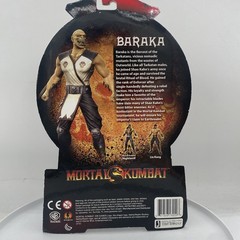 Mortal Kombat Baraka Figure MK9 20th Anniversary Midway Jazwares 2011 New Rare