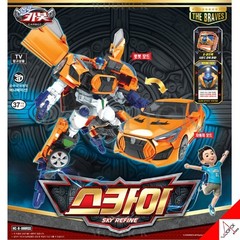 Hello Carbot The Braves SKY REFINE Transformer Robot Car Cube Figure Toy 2025