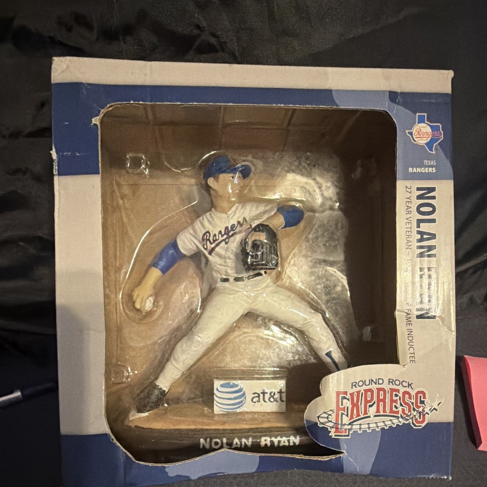 Nolan Ryan Baseball Action Figure Boxed, The Nolan Ryan Career Collection