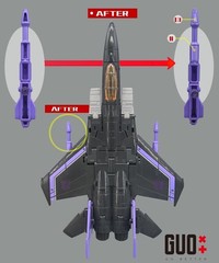 Gobetter studio GB-1169 upgrade kits for SS86 Skywarp,in stock