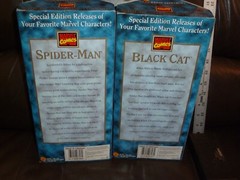 SPIDER-MAN & BLACK CAT TOY BIZ SPECIAL EDITION SERIES 1997 12 INCH 1/6TH SCALE