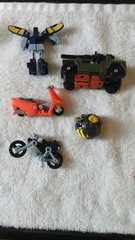 Transformers Action Figures Minicon Miscellaneous Lot of 5 Hasbro NICE!