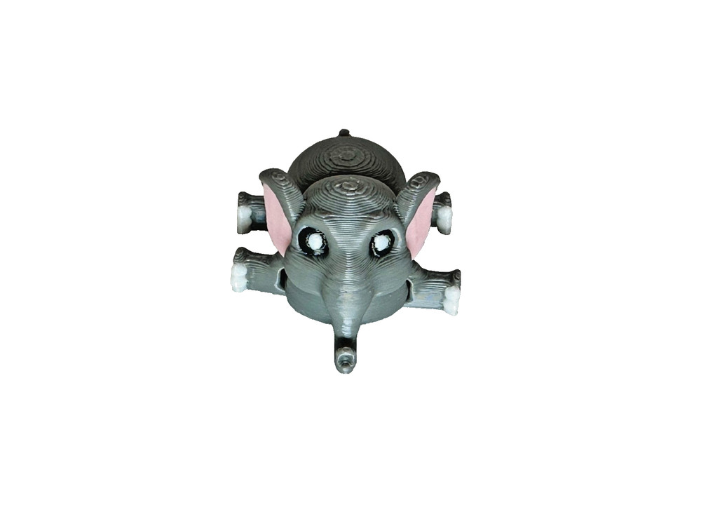 Wildlife Flexi, Elephant, Cute Fun Fidget Toy, Great Stocking Stuffer