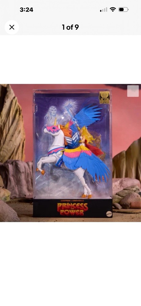 New Sealed Mattel Creations Masters Of The Universe Origins Shera & Swiftwind