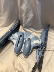 Hasbro Star Wars 2010 Clone Wars Hyena Bomber Droid Starfighter See Pics