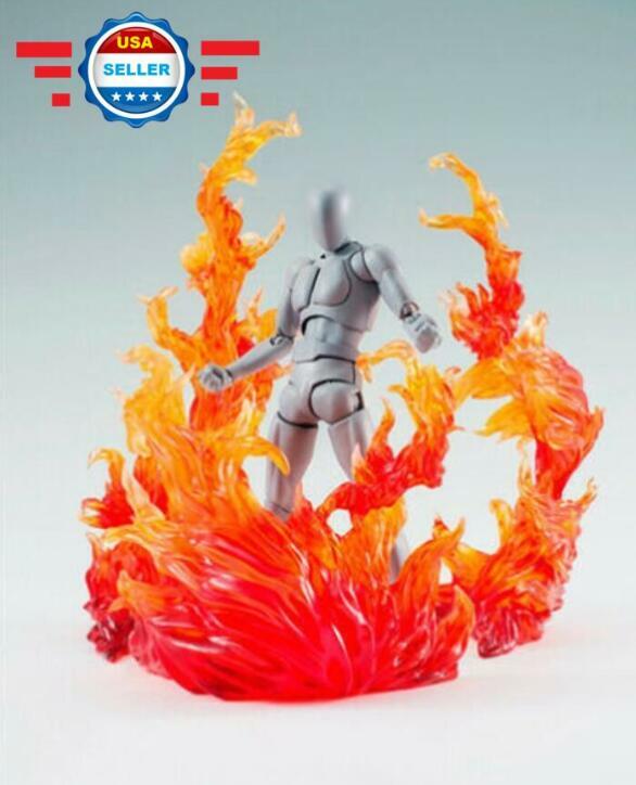 Burning Effect Flame D-Art For Kamen Rider Figma Action Figure Gundam Hot Toys