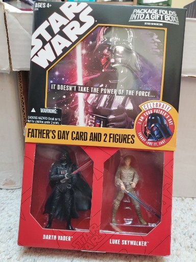 2007 STAR WARS Darth Vader & Luke Skywalker 30th Anniversary Father’s Day 2-Pack