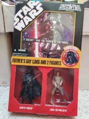 2007 STAR WARS Darth Vader & Luke Skywalker 30th Anniversary Father’s Day 2-Pack