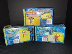 TRANSFORMERS BEAST MACHINES MEGATRON OPTIMUS PRIMAL RATTRAP LOT OF 3 NIB USA