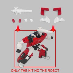 In Stock Upgrade Kit Shoulder Gun Tail Spoiler Filler For Kingdom Sideswipe