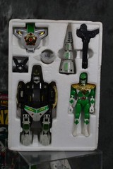 Bandai Mighty Morphin Power Rangers Dragonzord 100% Complete in Box Autographed