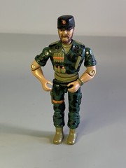The Corps Large Sarge Military Soldier 3.75″ Action Figure Lanard 1986