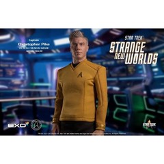 EXO‑6 Star Trek Christopher Pike Strange New Worlds Captain 1/6 Figure NIB NEW