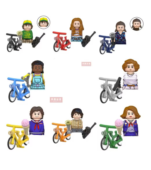Upside Down Movie Character Action Figure Toys
